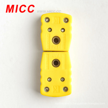 Fiches et prises de thermocouple MICC MINI K